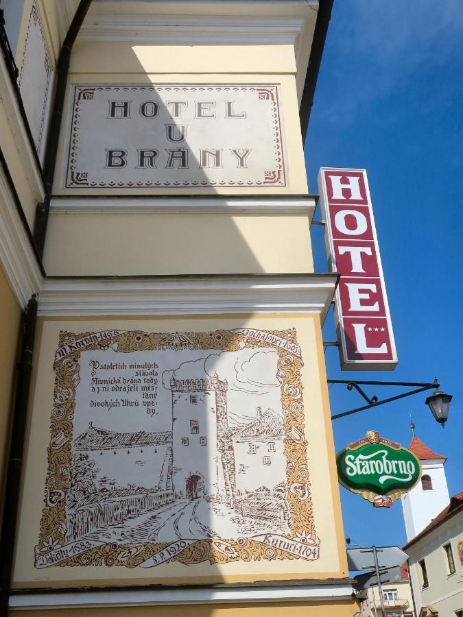 Hotel U Brany Угерски-Брод Екстер'єр фото